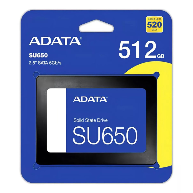 Disco Solido Adata 512GB SU650 Sata3