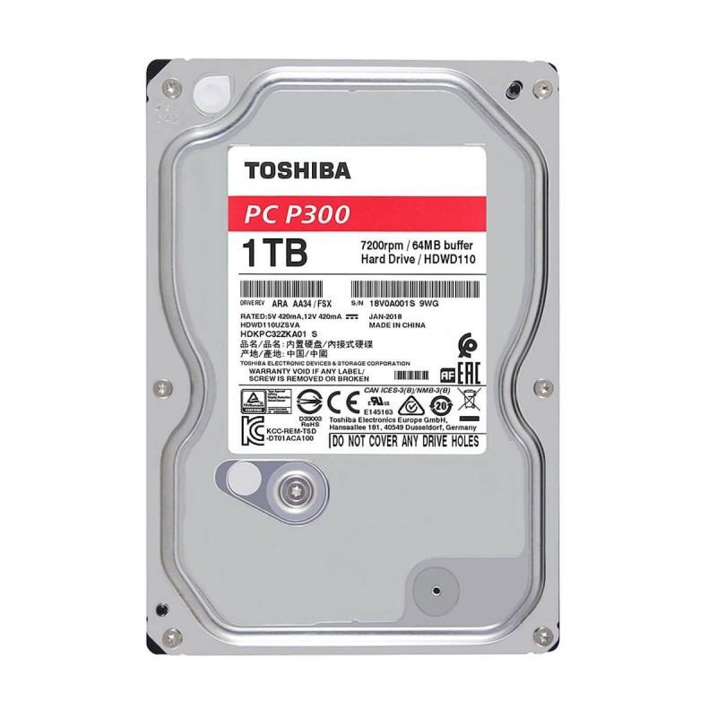 Disco Duro PC Toshiba 1 TB