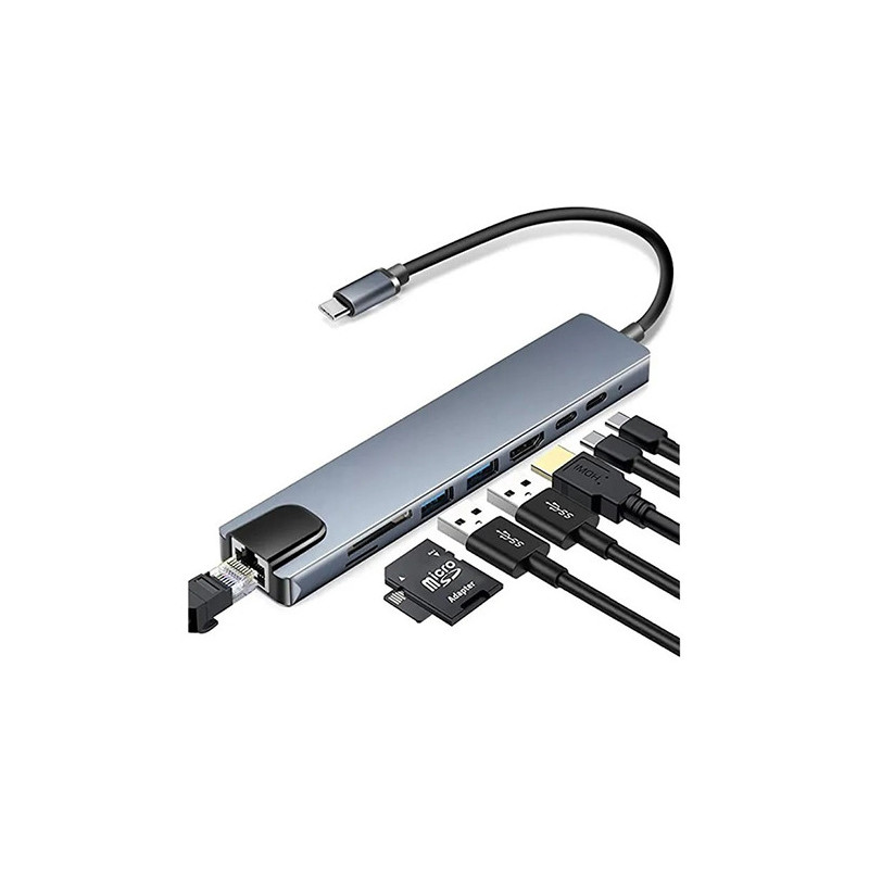 Adaptador Multipuerto USB Tipo C