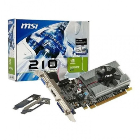 Tarjeta de Video MSI Nvidia GT 210 1GB DDR3 LP