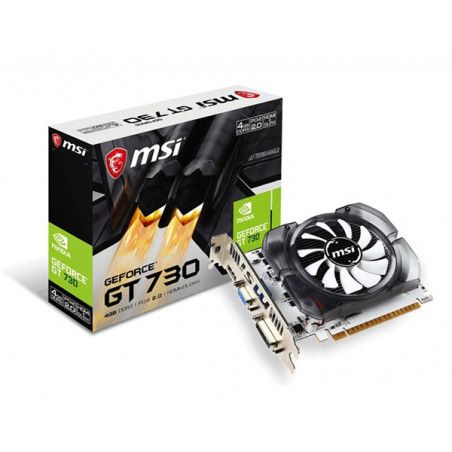 Tarjeta de Video MSI Nvidia GT 730 4GB Ddr3 N730-4GD3V2