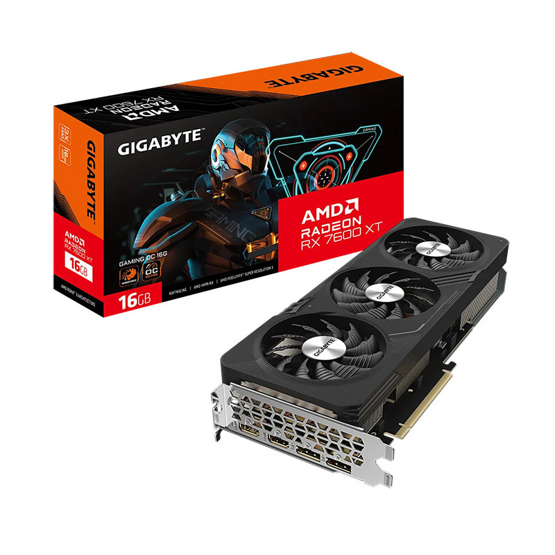 Tarjeta de video Gigabyte RX 7600 XT – 16 GB